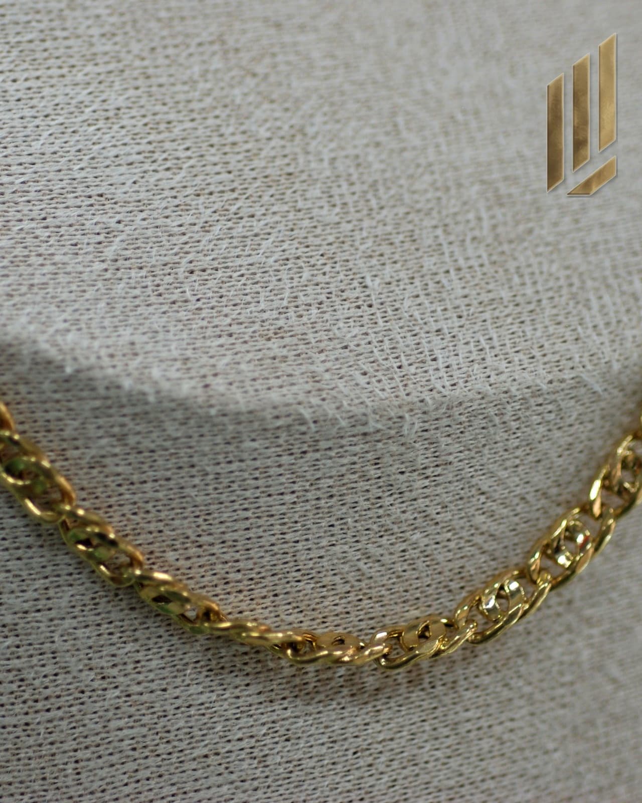 Cadena Man Tejido Especial Escalera Doble